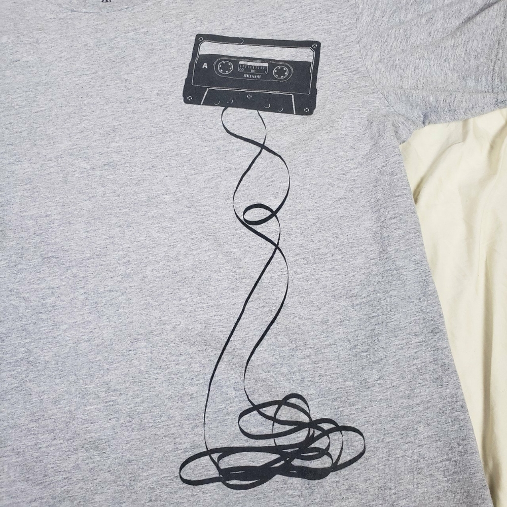 Maxell brand Maxell cassette tape graphic t-shirt